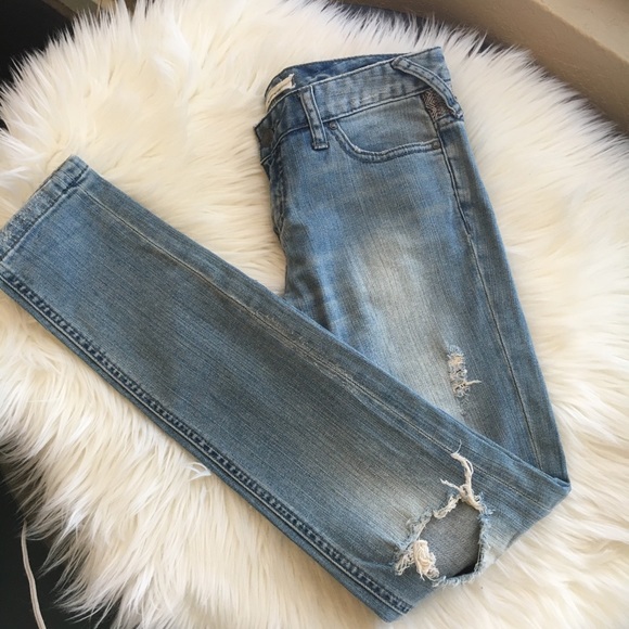 Free people Indigo Baja patch skinny jeans - Picture 5 of 10